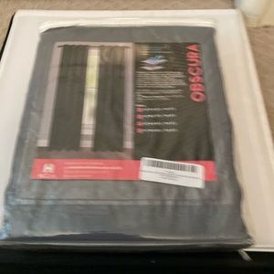 Hlc blackout curtains gray 54 x 84